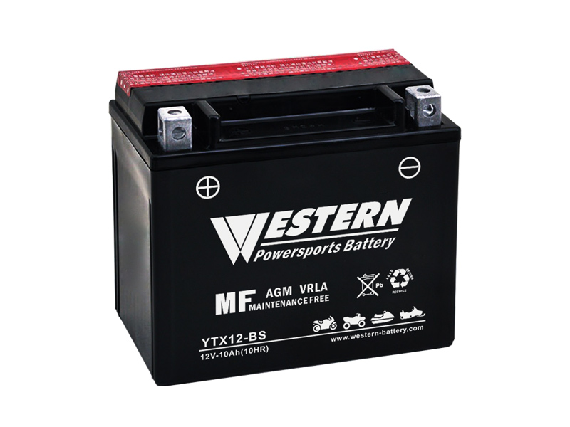 YTX12-BS MF Motorcycle Battery