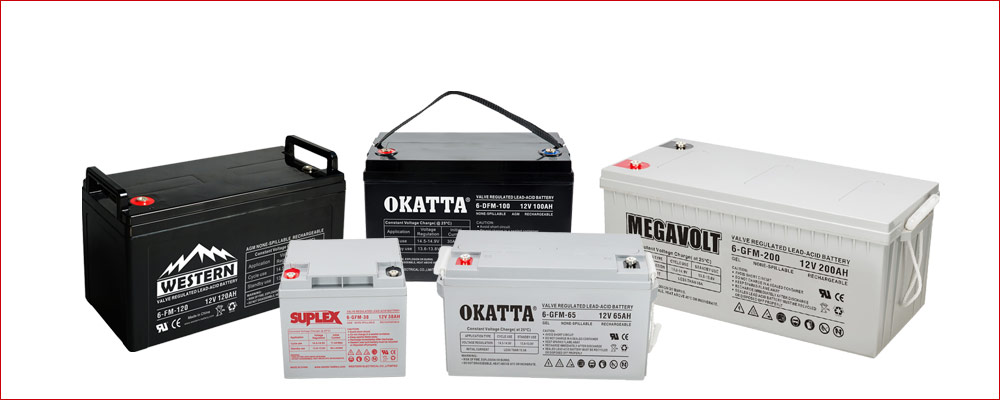 12V SLA Deep Cycle Batteries