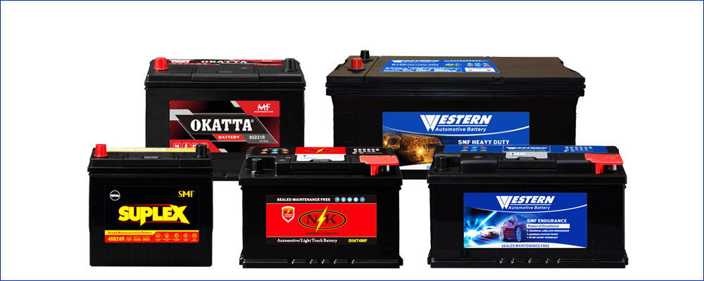 SMF Car and Truck Batteries