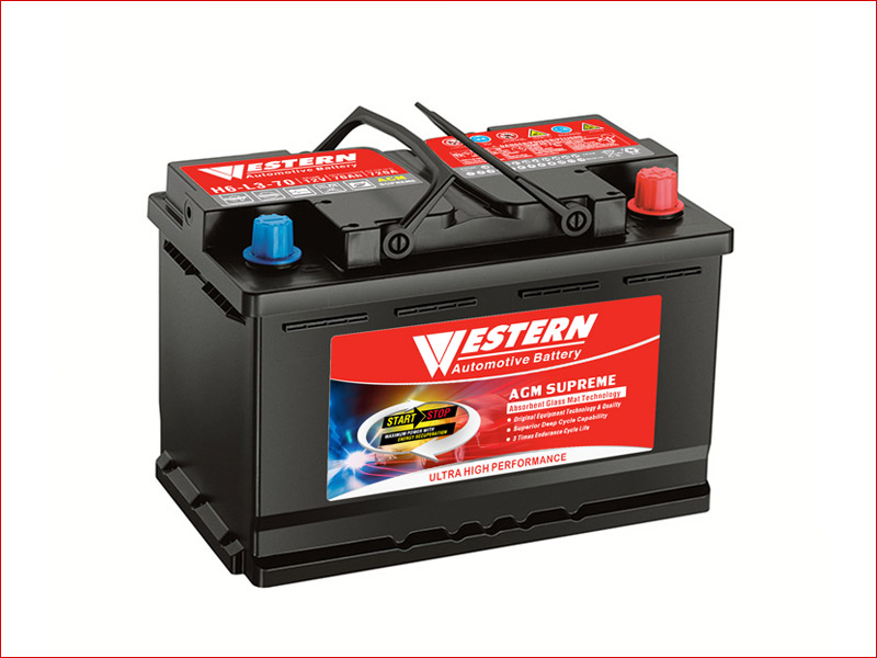 AGM Start-Stop Car Batteries Maumufacturer in China - Western Electrical  Co.,Limited