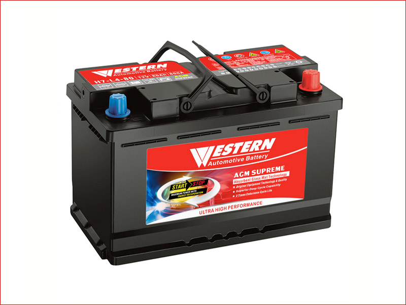 H7 Start-Stop Car Battery 80Ah