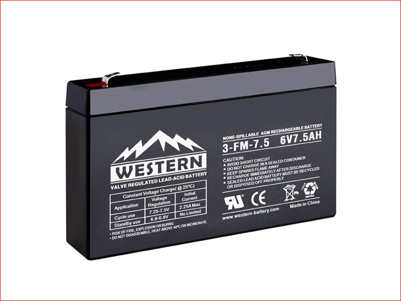 3-FM-7.5 FM Series UPS Battery