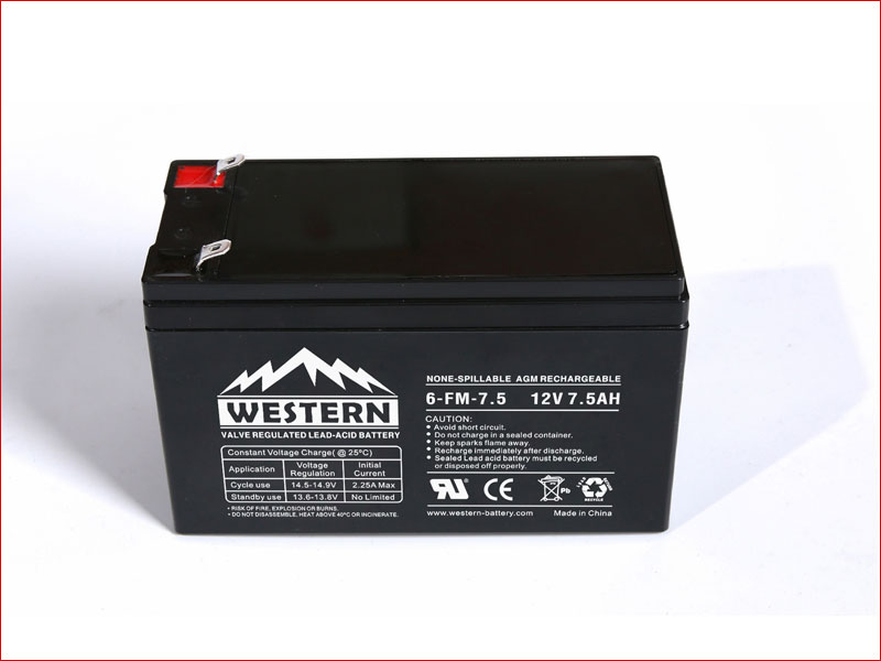 6-FM-7.5 FM Series UPS Battery