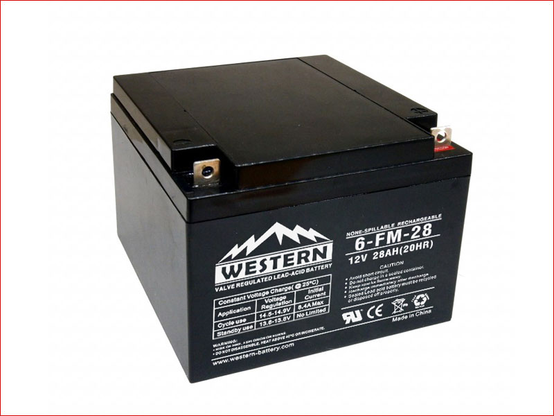 6-FM-28 FM Series UPS Battery