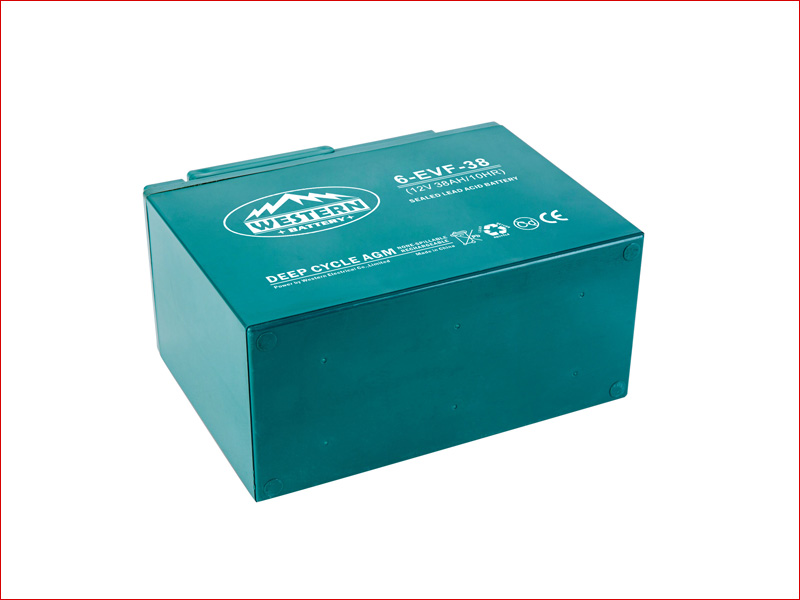 12V Electric Vehicle Battery 38Ah  