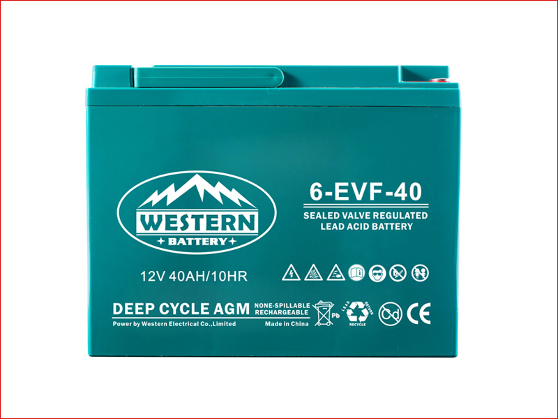 12V Electric Vehicle Battery 40Ah 