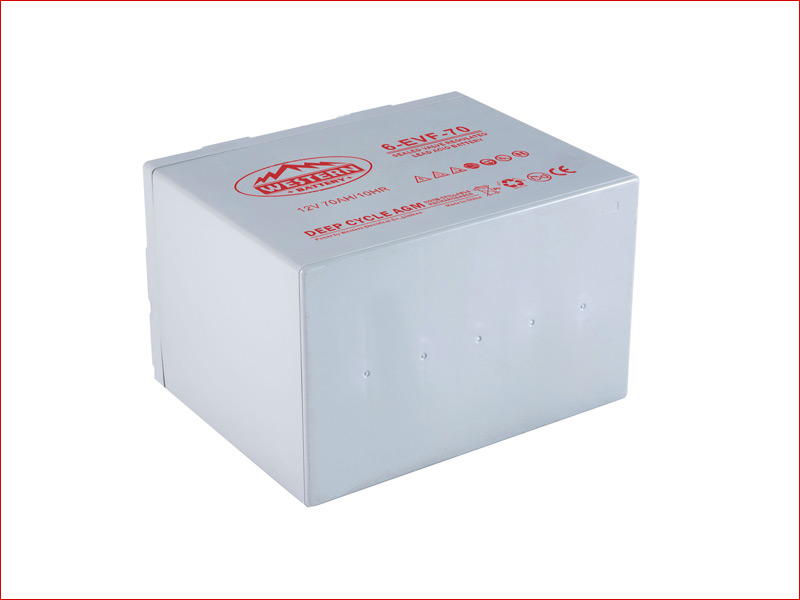 12V Electric Vehicle Battery 70Ah  