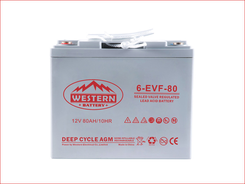 12V Electric Vehicle Battery 80Ah  