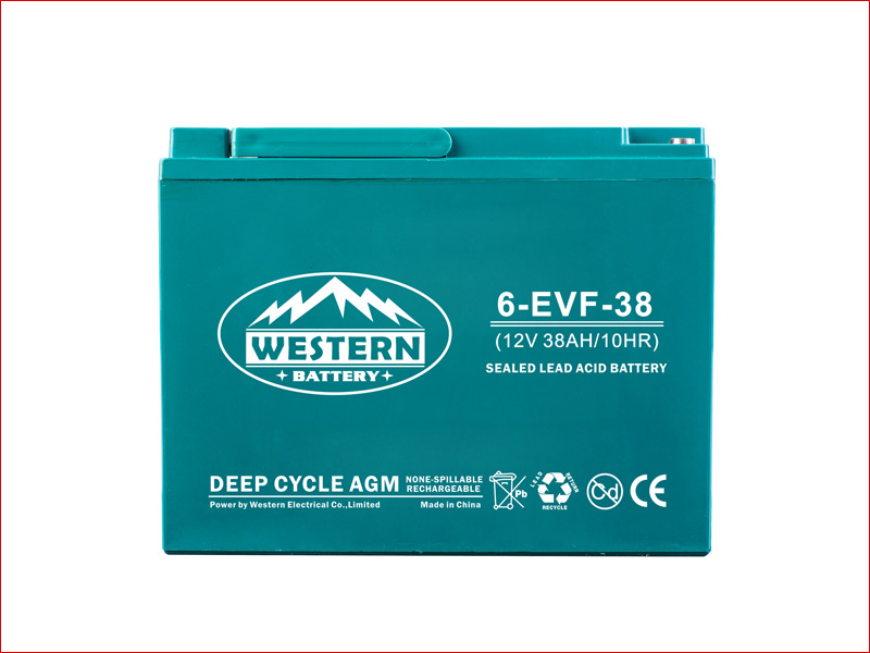 12V Electric Vehicle Battery 38Ah  