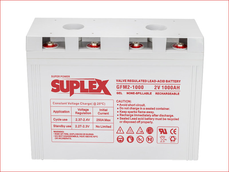 2V Gel Long Life Storage Battery 1000Ah