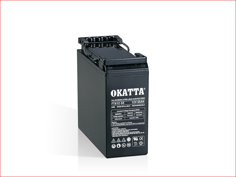 12V Front Terminal AGM Battery 55Ah