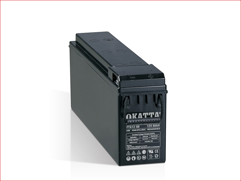 12V Front Terminal AGM Battery 80Ah