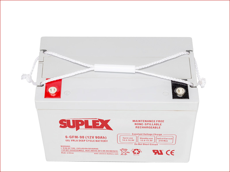 12V Gel Deep Cycle Solar Battery 90Ah