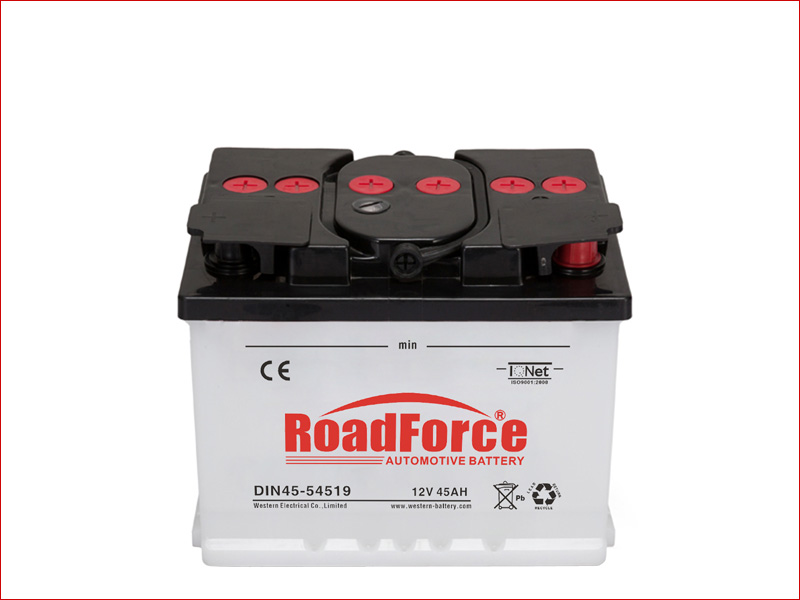 12V Dry Charged Car Battery 45Ah