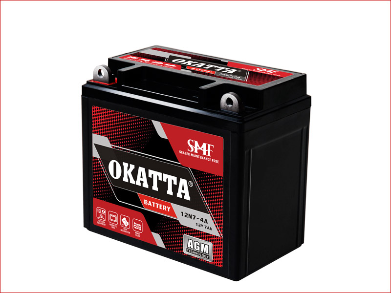 Factory Sealed Activated Motorcycle Battery 7Ah