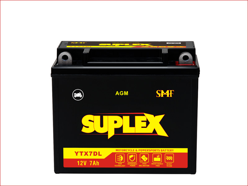 Factory Sealed Activated Motorcycle Battery 7Ah