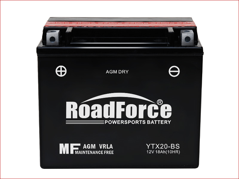 YTX20-BS MF Motorcycle Battery 20Ah