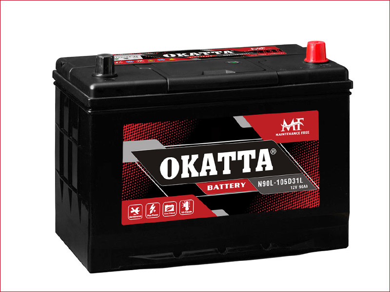 N90L 12V SMF Car Battery 90Ah